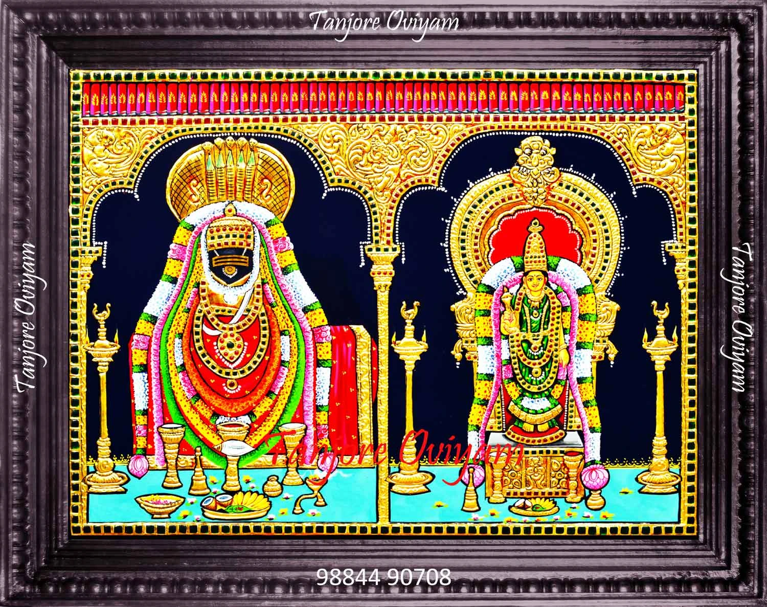 annamalai unnamalai tanjore painting